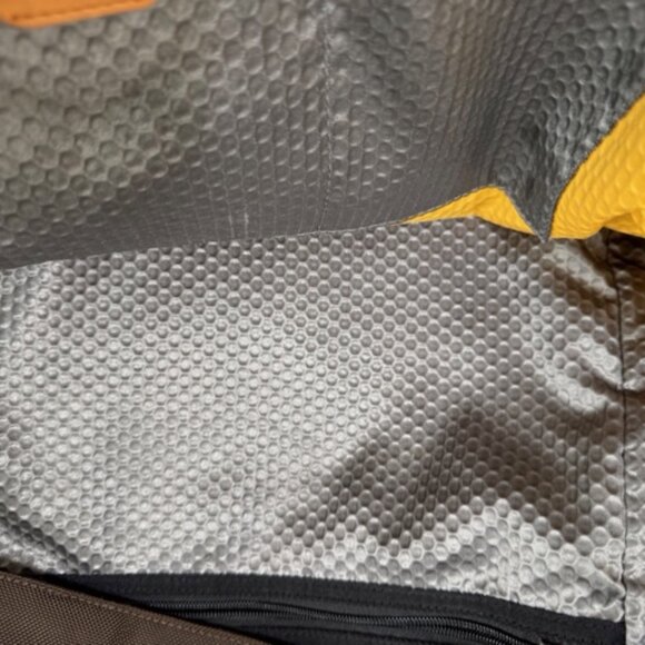 TUMI ALPHA BRAVO Cannon Backpack Black Brown Orange - Picture 5 of 12